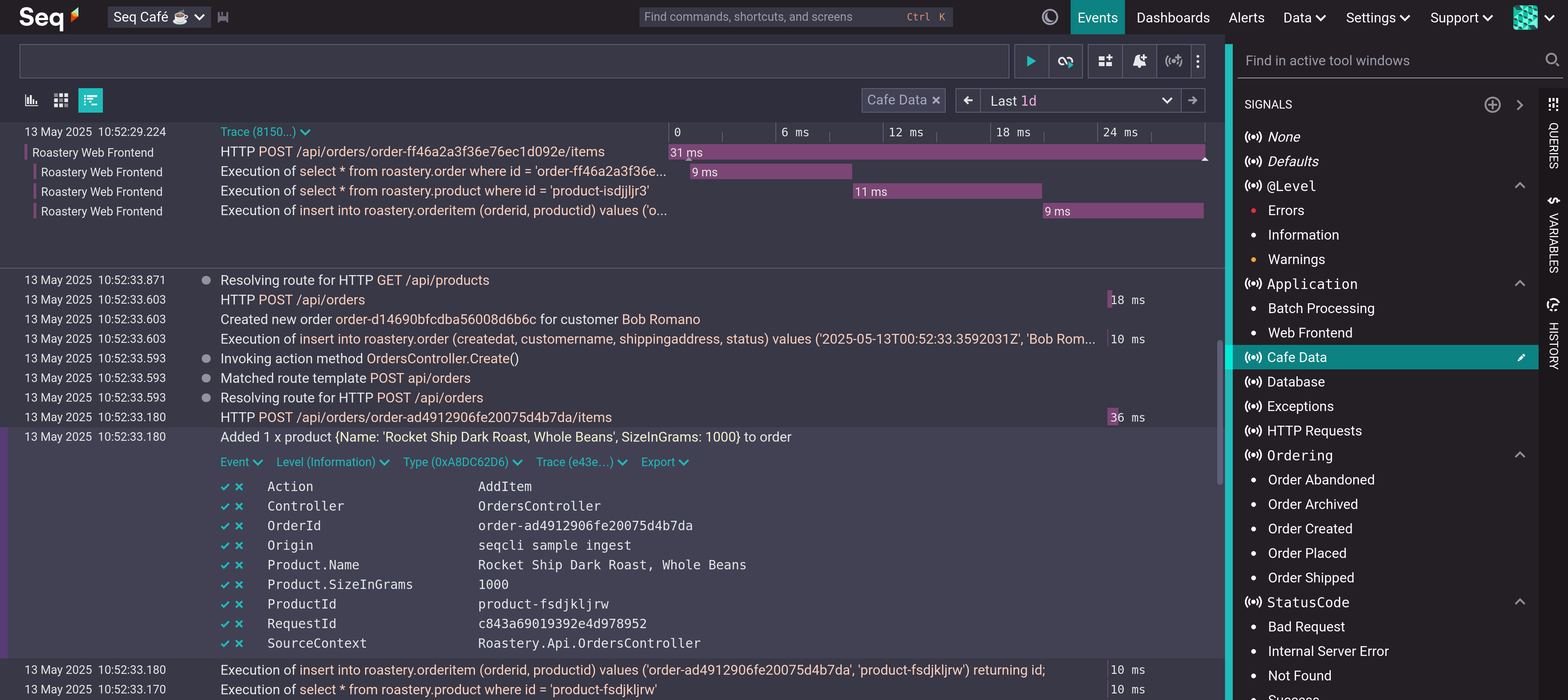 Serilog and Seq in ASP.NET Core Web API (.NET 8)
