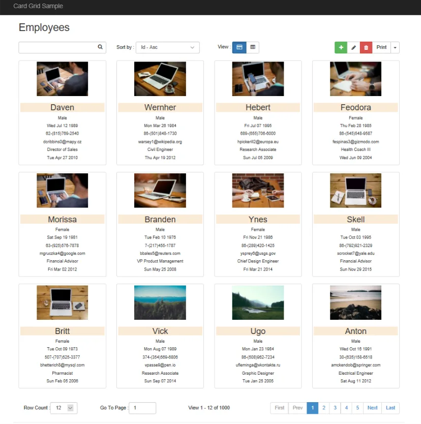 CardGrid: A Hybrid Grid Plugin for jQuery