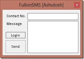 FullOnSMS Desktop SMS Sender Application
